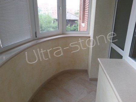 Подоконники и плинтус - камень TriStone (г.Томск)